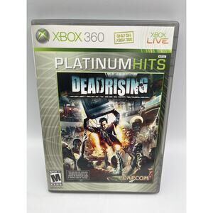 CIB TESTED Dead Rising -- Platinum Hits Edition (Microsoft Xbox 360, 2006)
